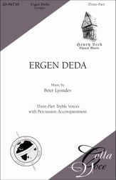 Ergen Deda Three-Part Treble choral sheet music cover